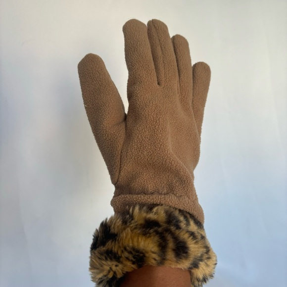 Leopard print gloves - Picture 4 of 5